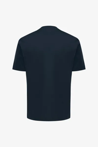 T-Shirt | Donkerblauw