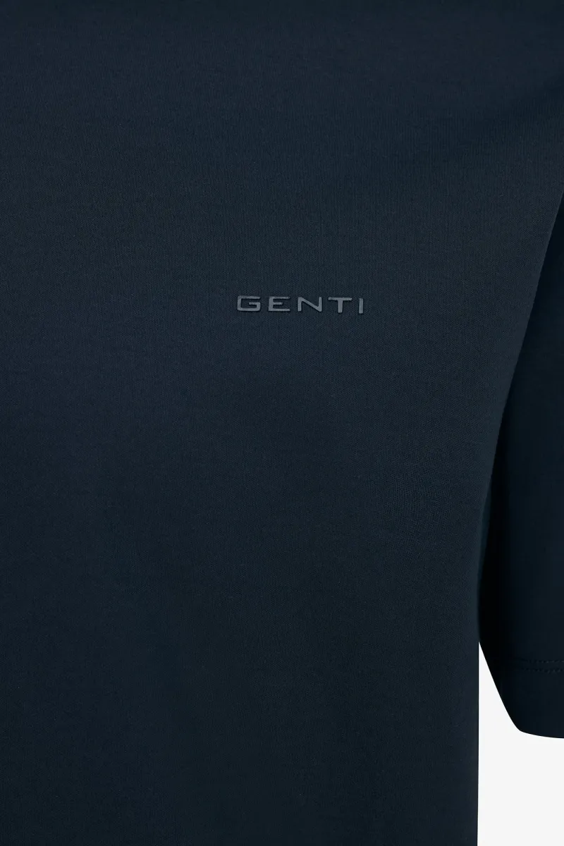 T-Shirt | Donkerblauw