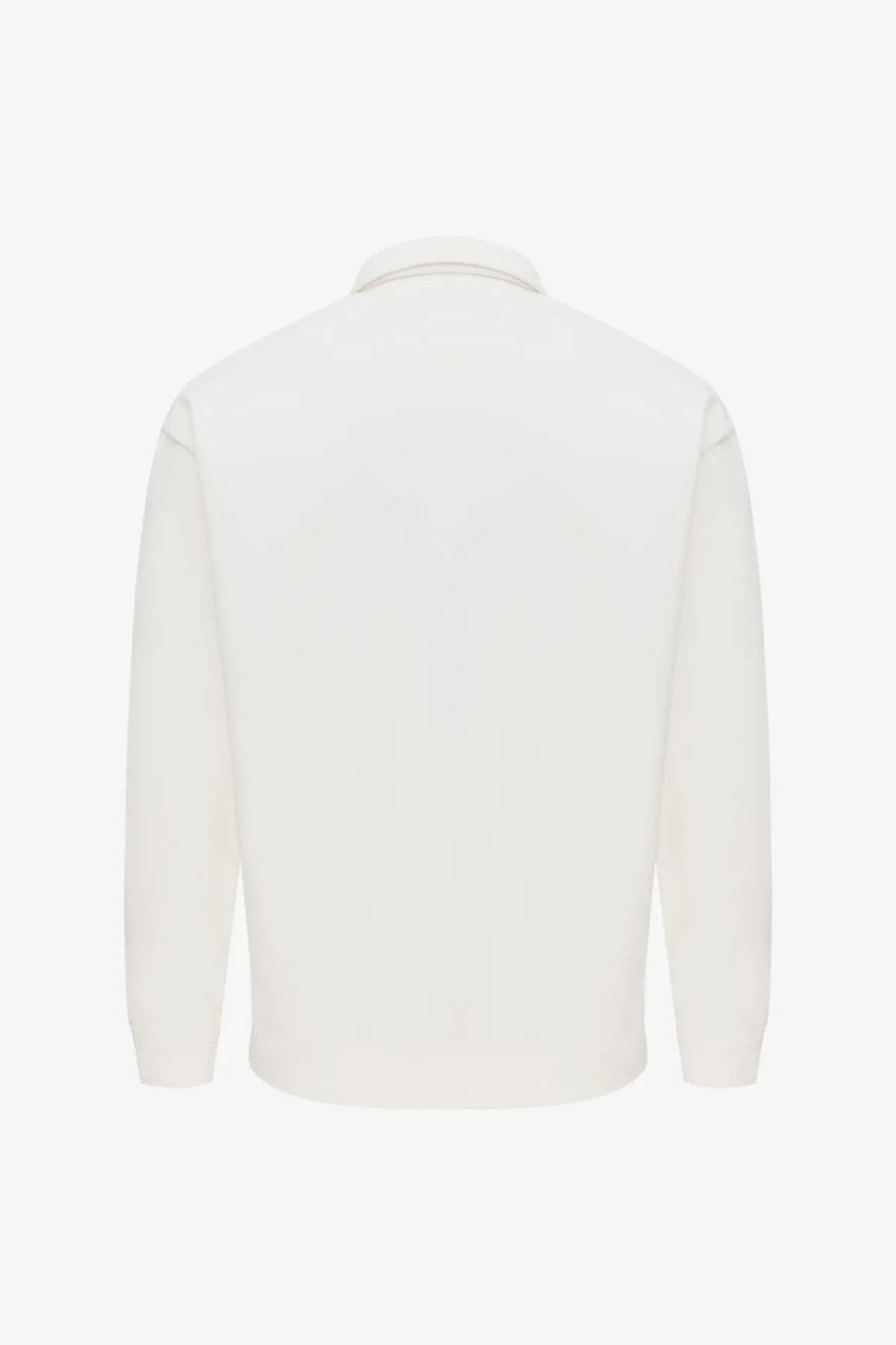 Polo Zip Sweater | Off White
