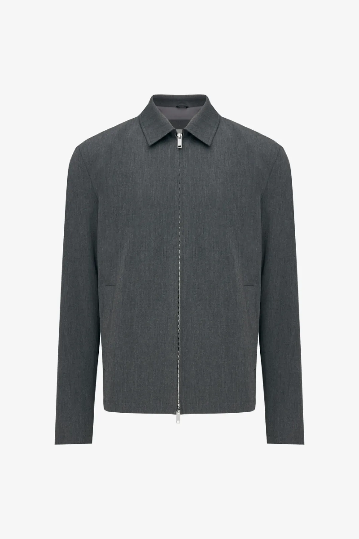 Monogram Jacket Viper | Donkergrijs