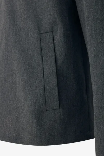 Monogram Jacket Viper | Donkergrijs