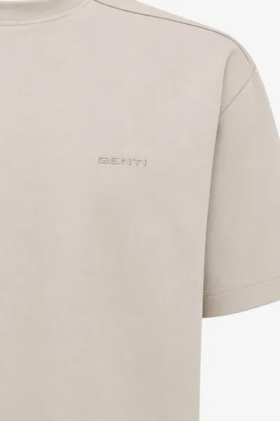 Relaxed Fit T-shirt | Beige