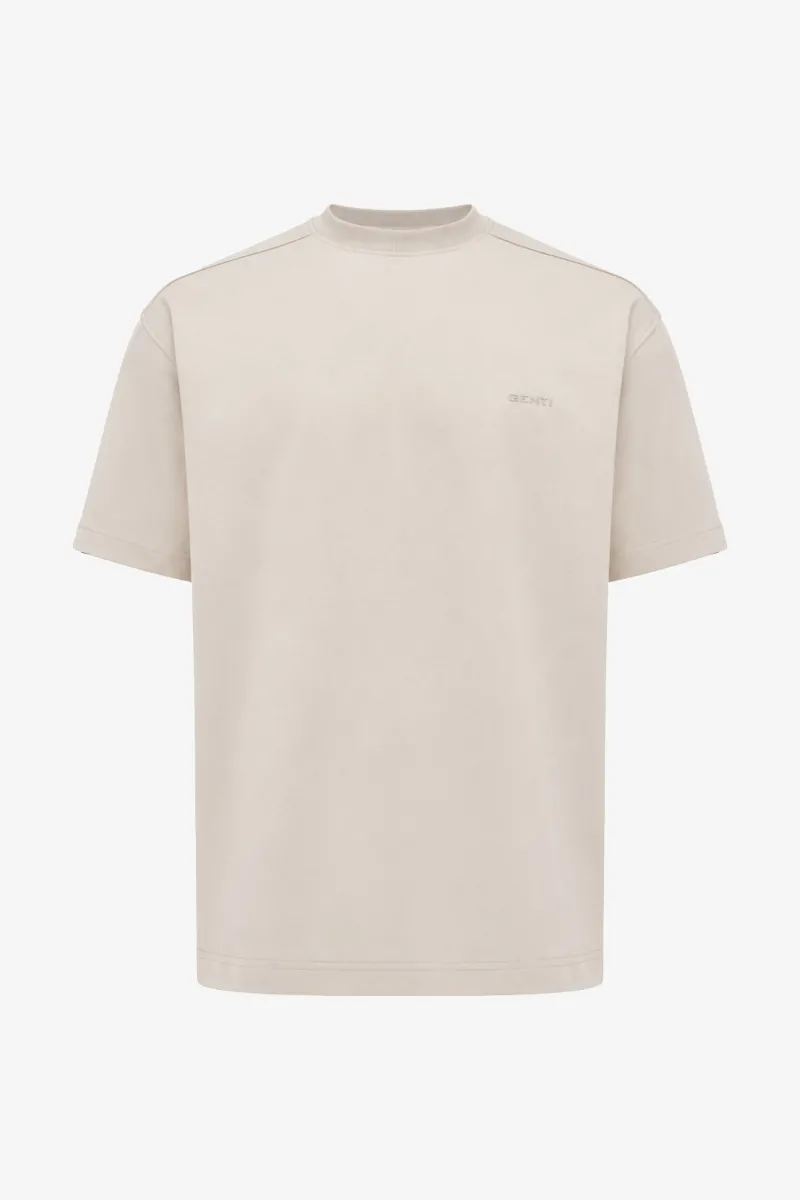 Relaxed Fit T-shirt | Beige