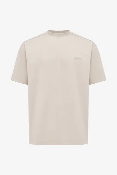 Relaxed Fit T-shirt | Beige