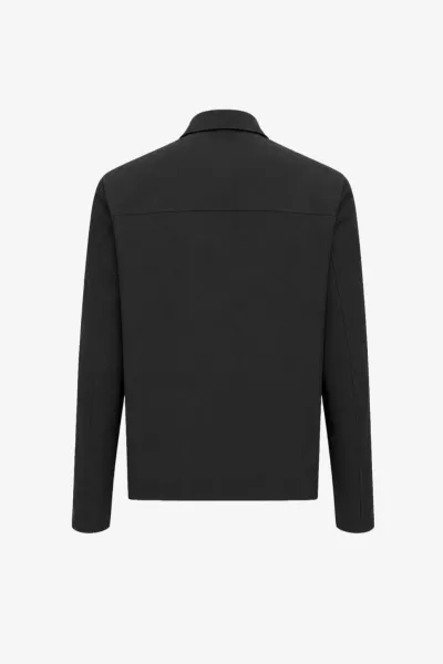 Monogram Jacket Viper | Zwart