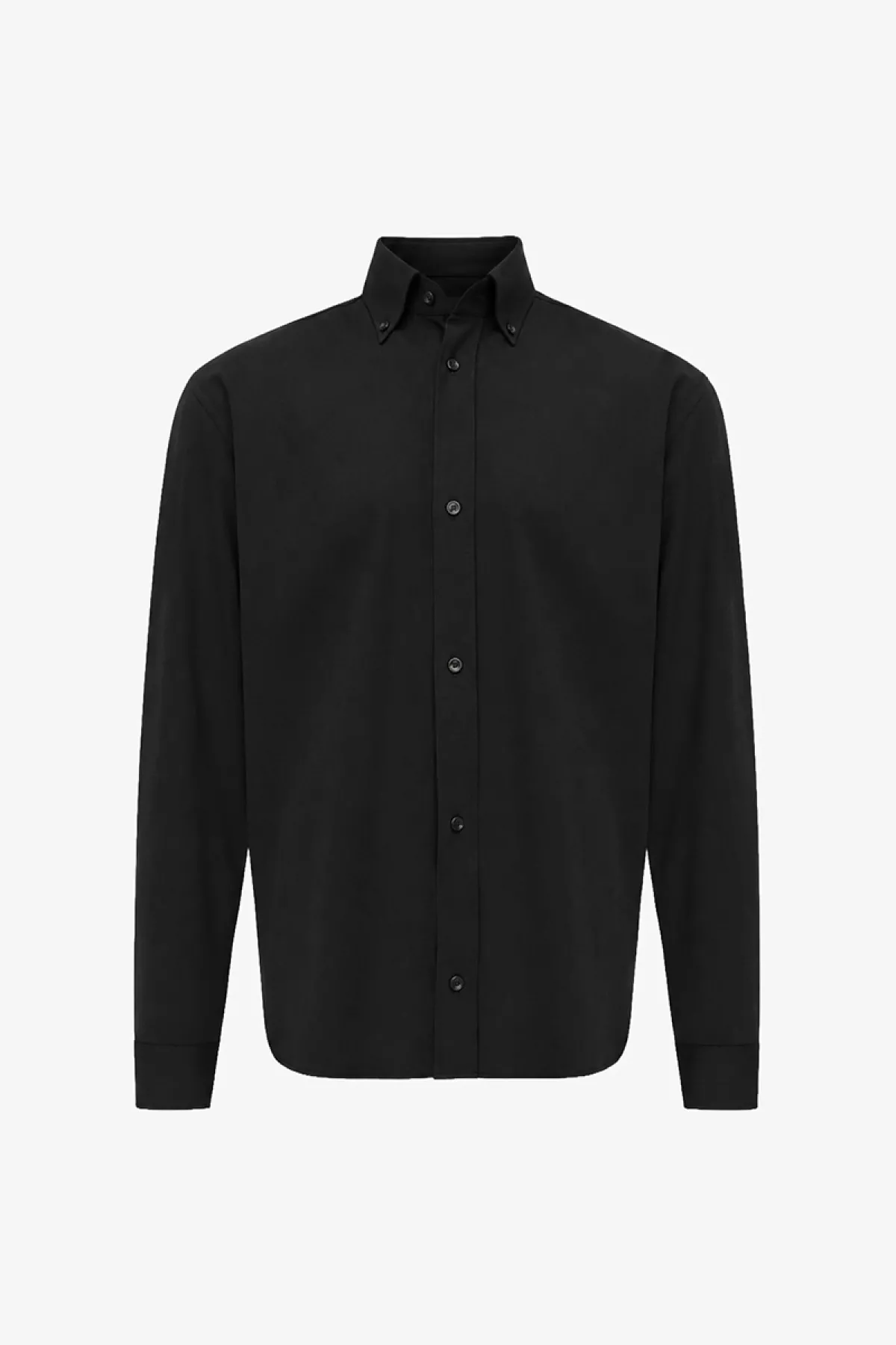 Monogram Overhemd Box Fit | Zwart