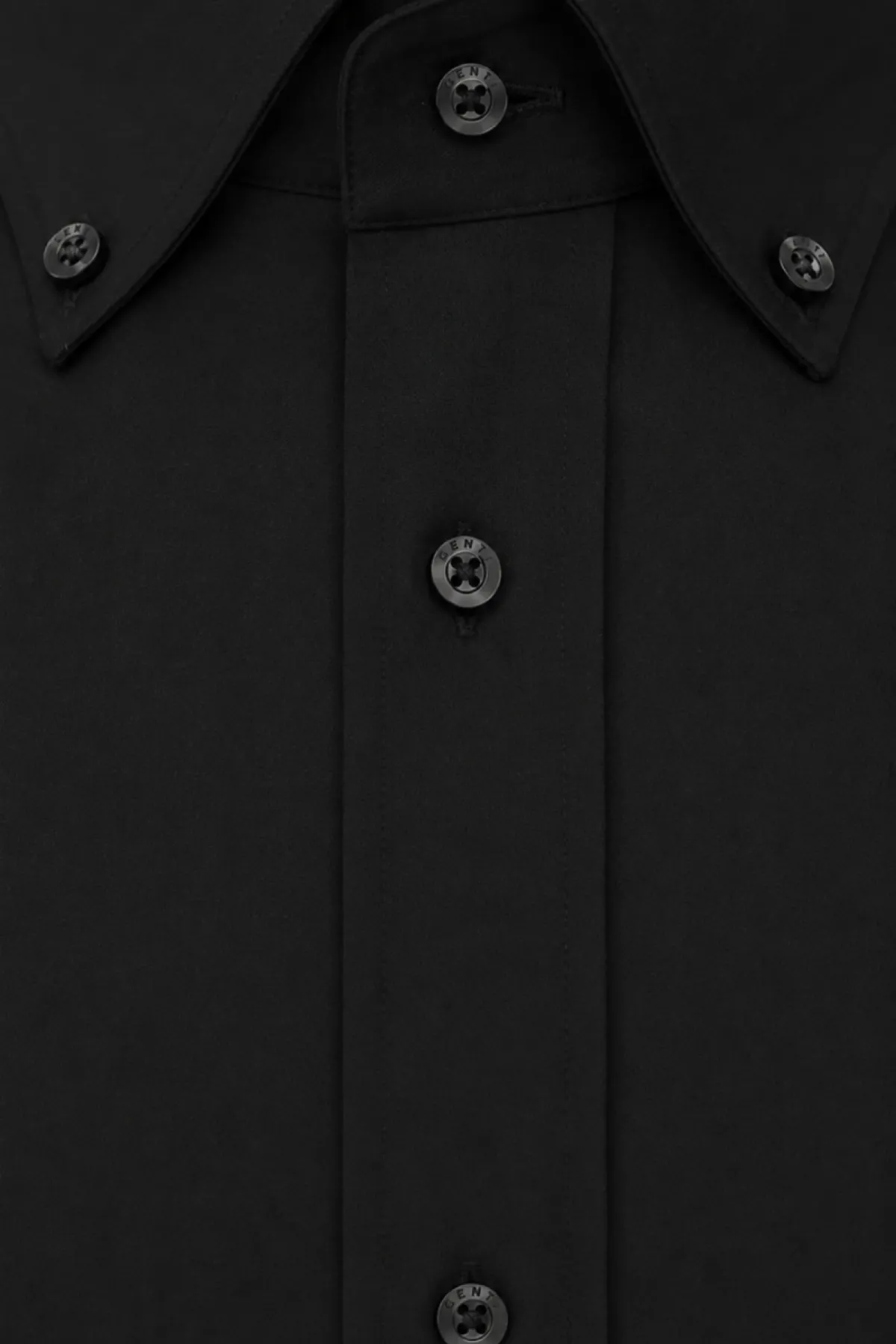 Monogram Overhemd Box Fit | Zwart