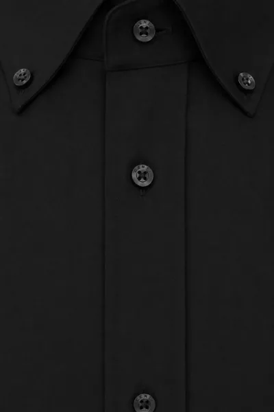 Monogram Overhemd Box Fit | Zwart