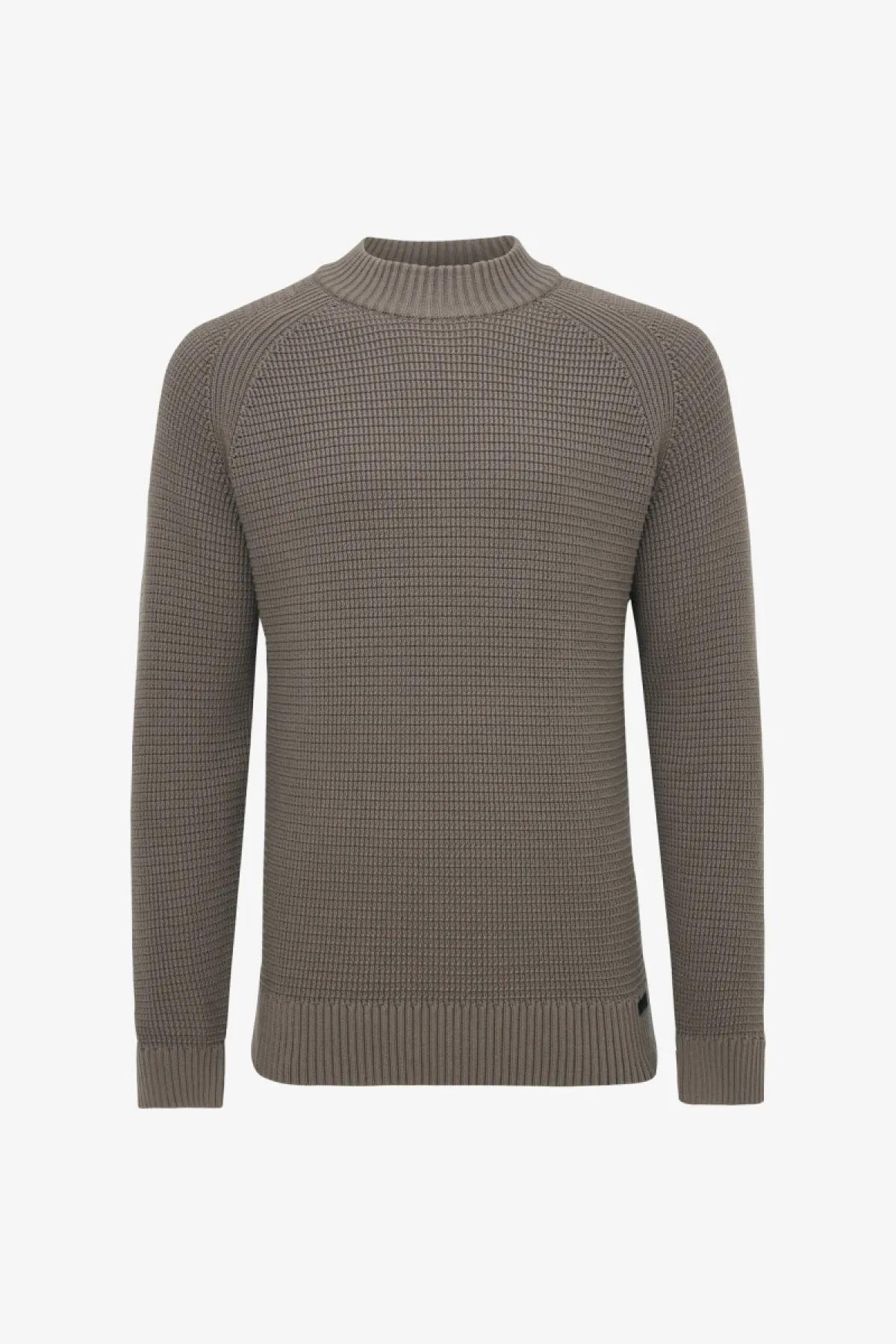 Gebreide Turtle Neck | Taupe