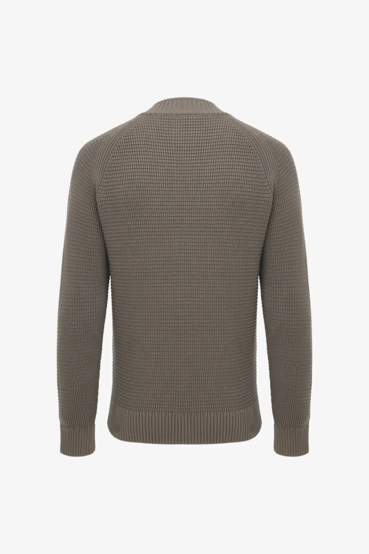 Gebreide Turtle Neck | Taupe