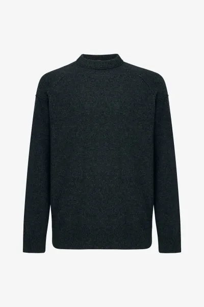 Relaxed Roundneck | Donkergrijs