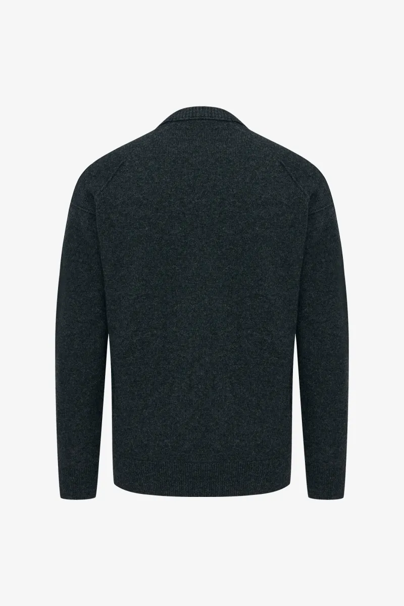 Relaxed Roundneck | Donkergrijs