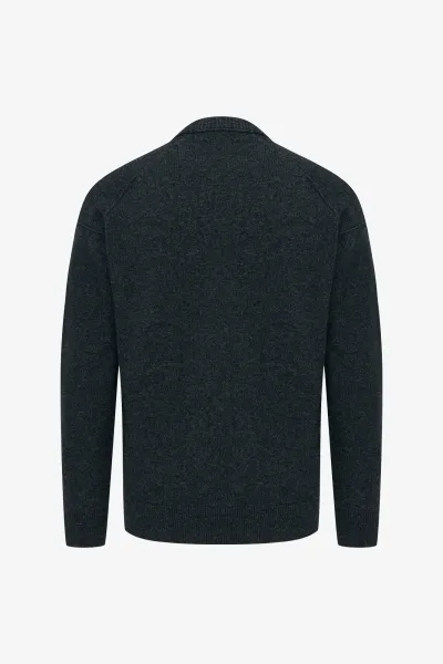 Relaxed Roundneck | Donkergrijs
