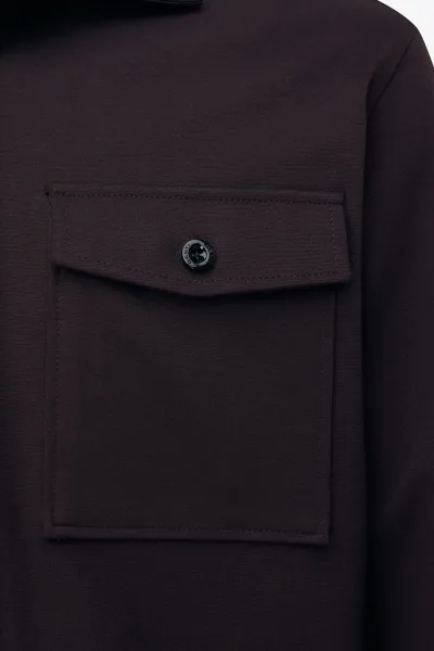 Overshirt Midtown | Bordeaux