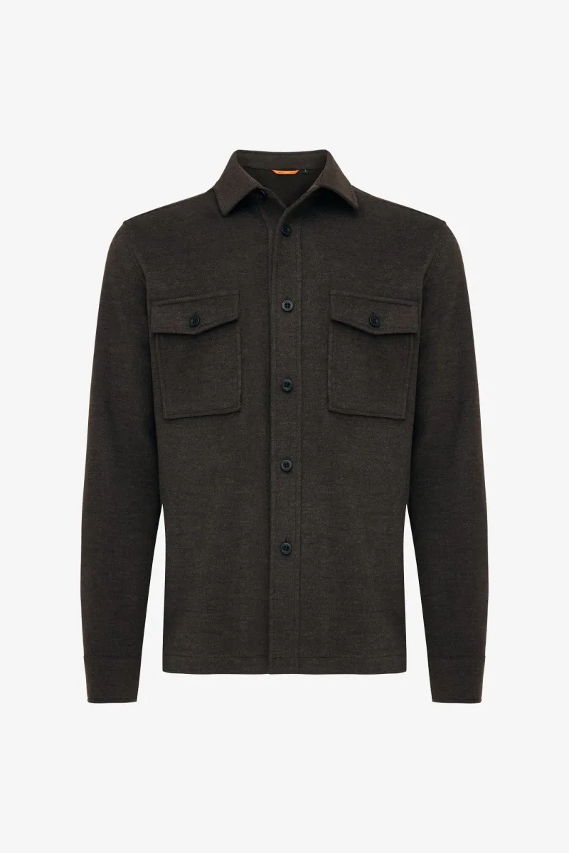 Overshirt Midtown | Donkerbruin
