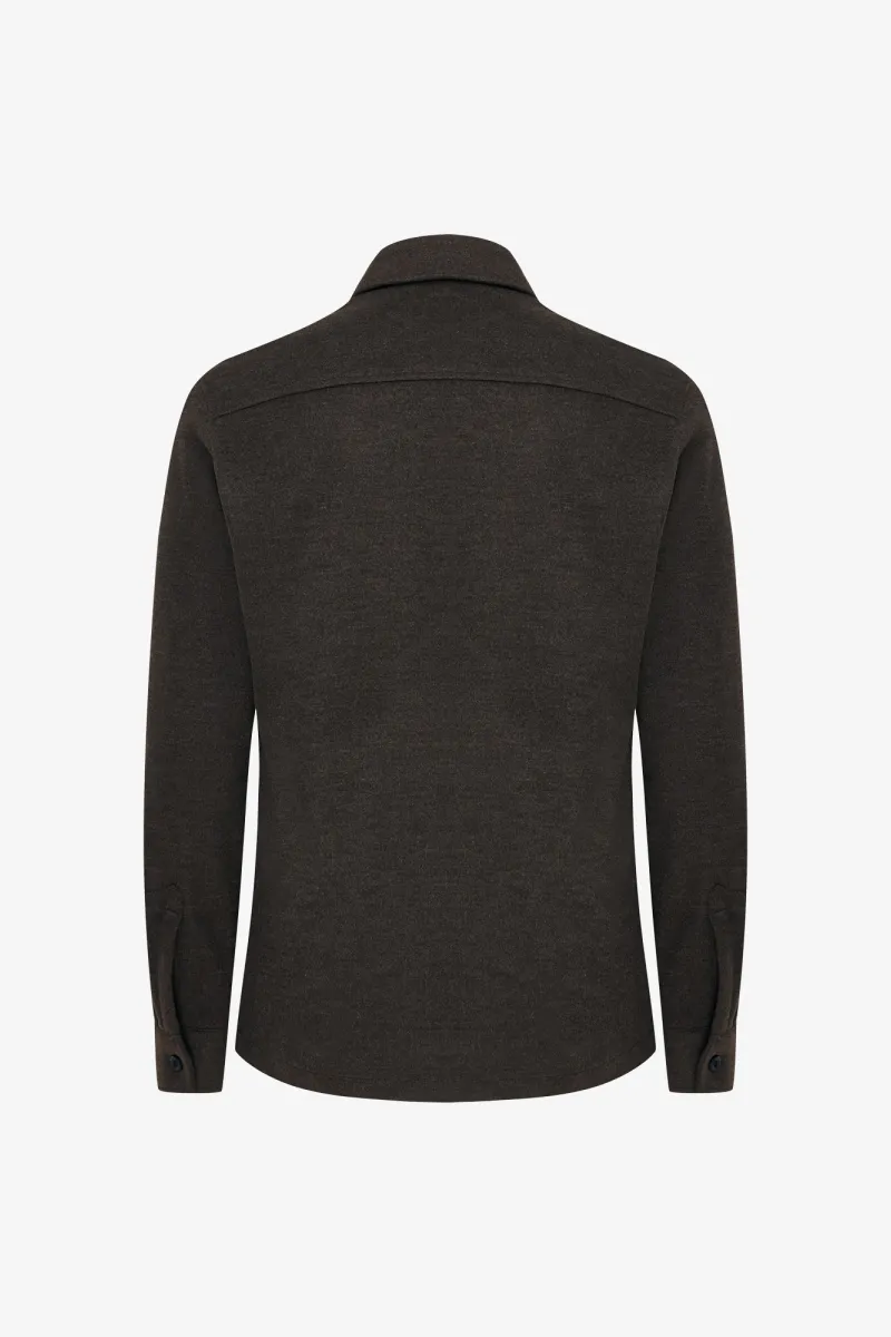 Overshirt Midtown | Donkerbruin