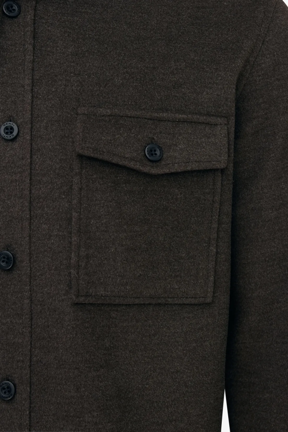 Overshirt Midtown | Donkerbruin