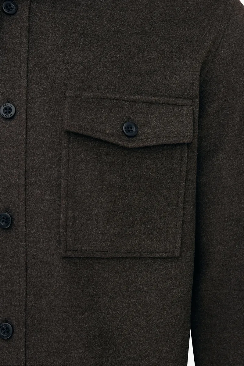 Overshirt Midtown | Donkerbruin