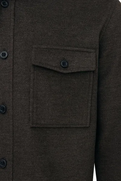 Overshirt Midtown | Donkerbruin