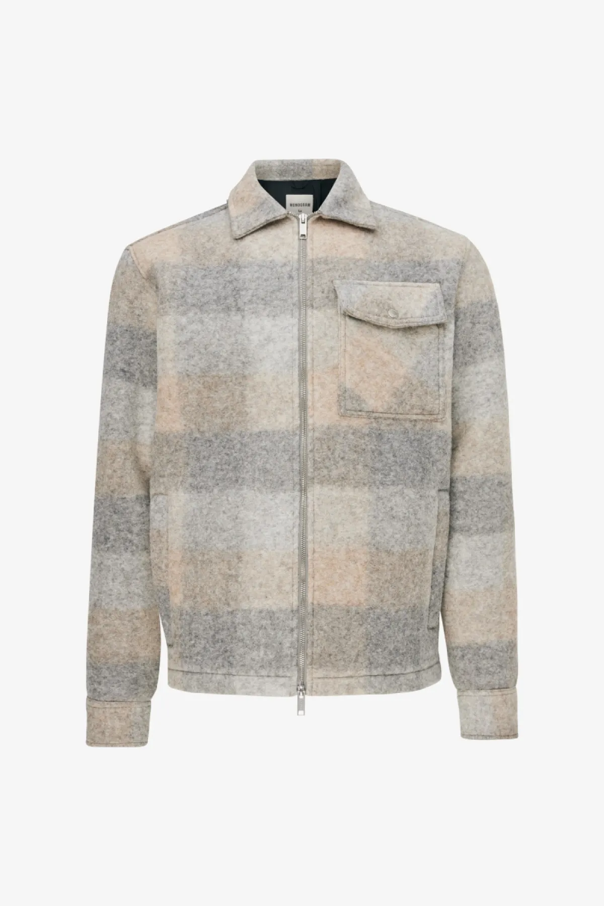 Monogram Overshirt Asher | Beige