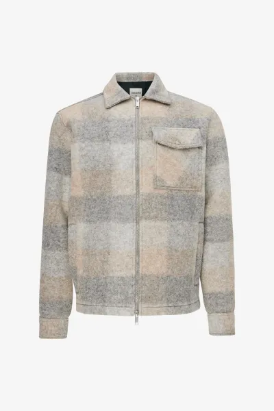 Monogram Overshirt Asher | Beige