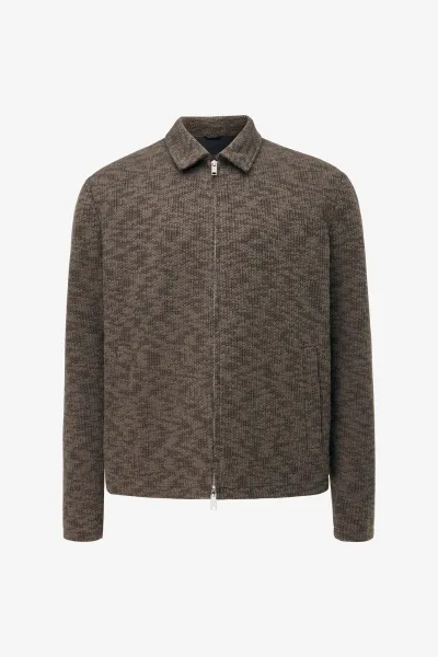 Monogram Gebreid Jack | Bruin