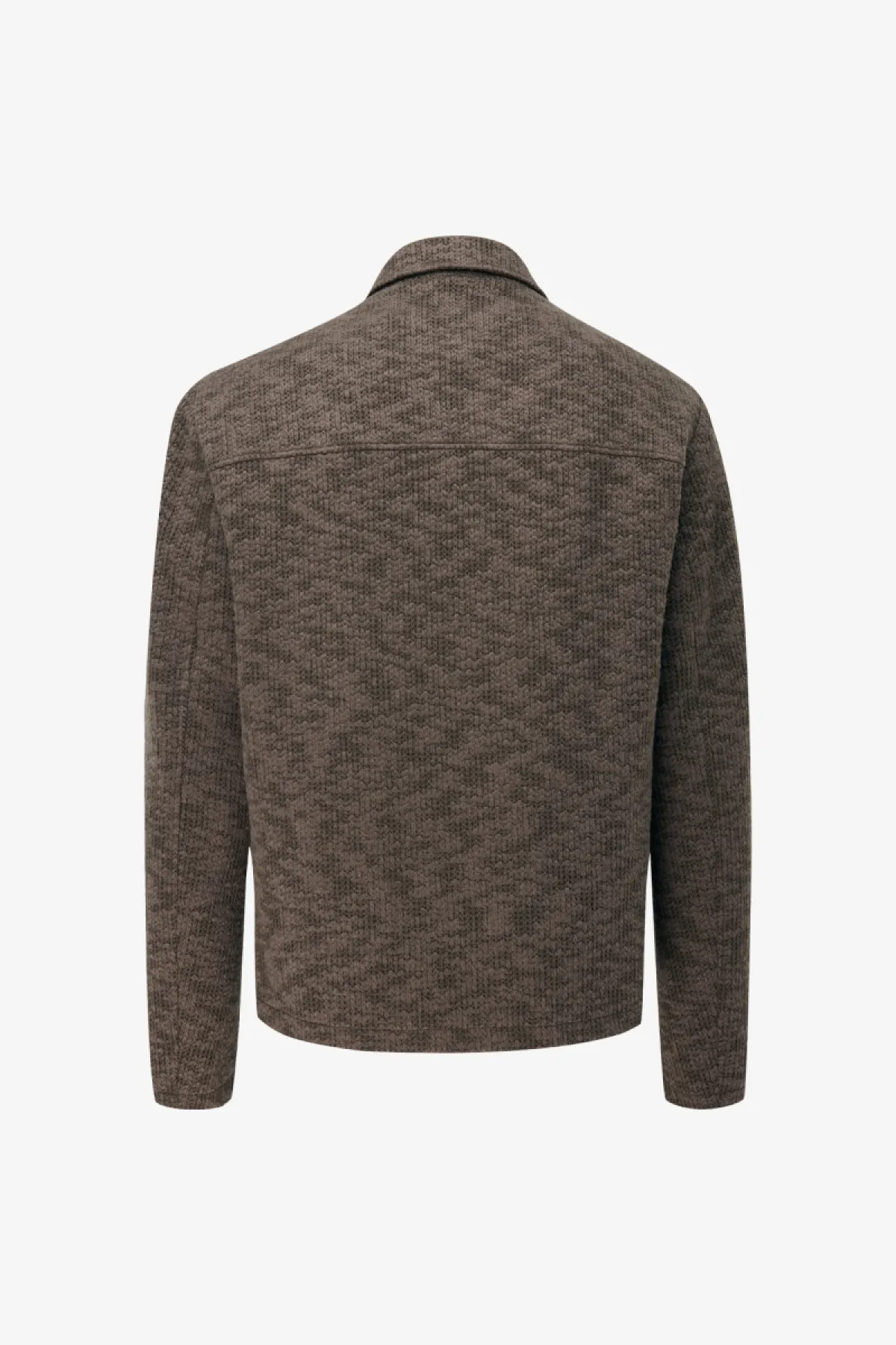 Monogram Gebreid Jack | Bruin