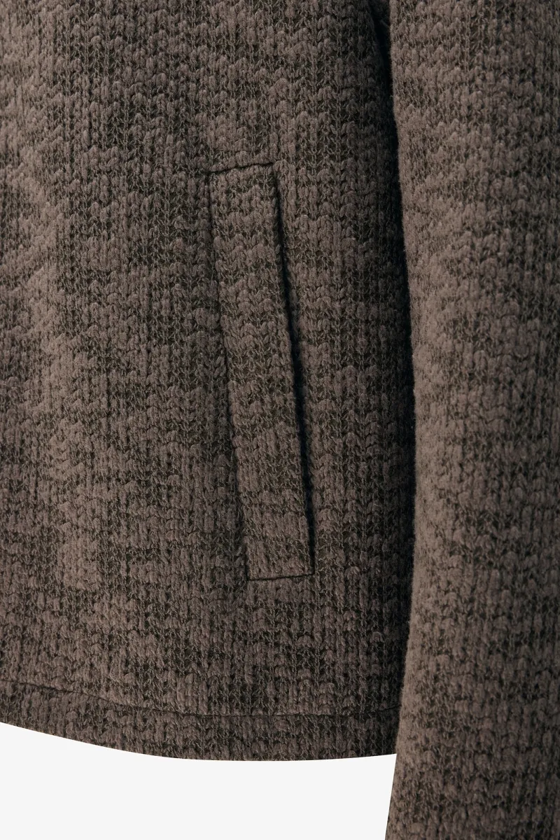 Monogram Gebreid Jack | Bruin
