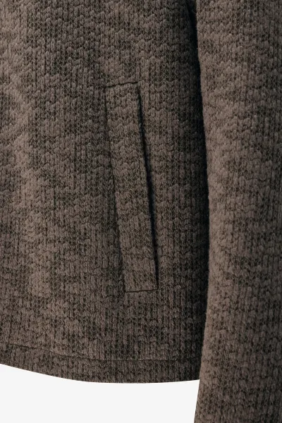 Monogram Gebreid Jack | Bruin