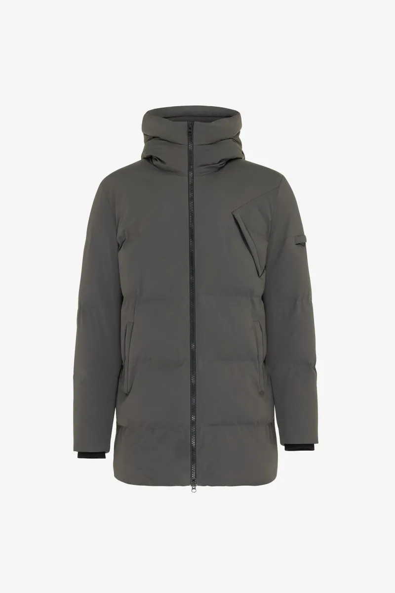 Parka Chris | Donkergrijs
