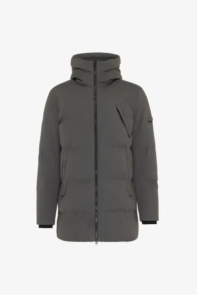 Parka Chris | Donkergrijs