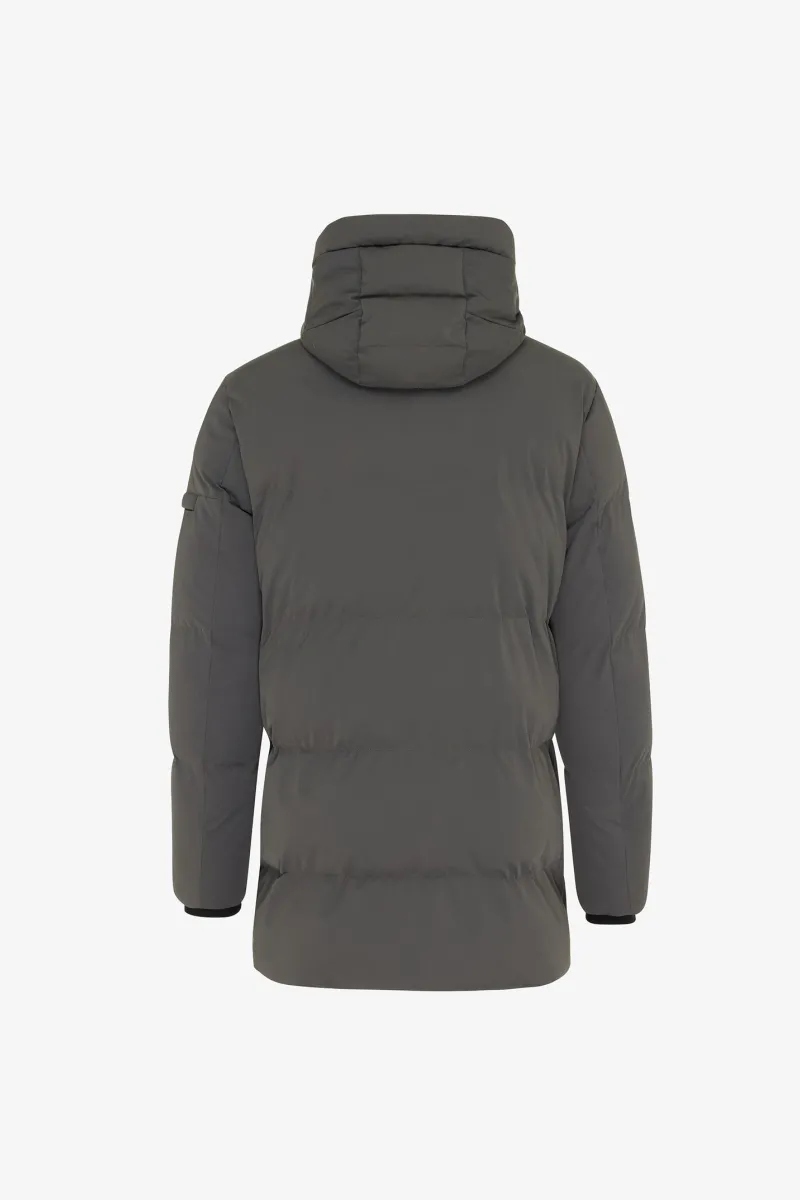 Parka Chris | Donkergrijs