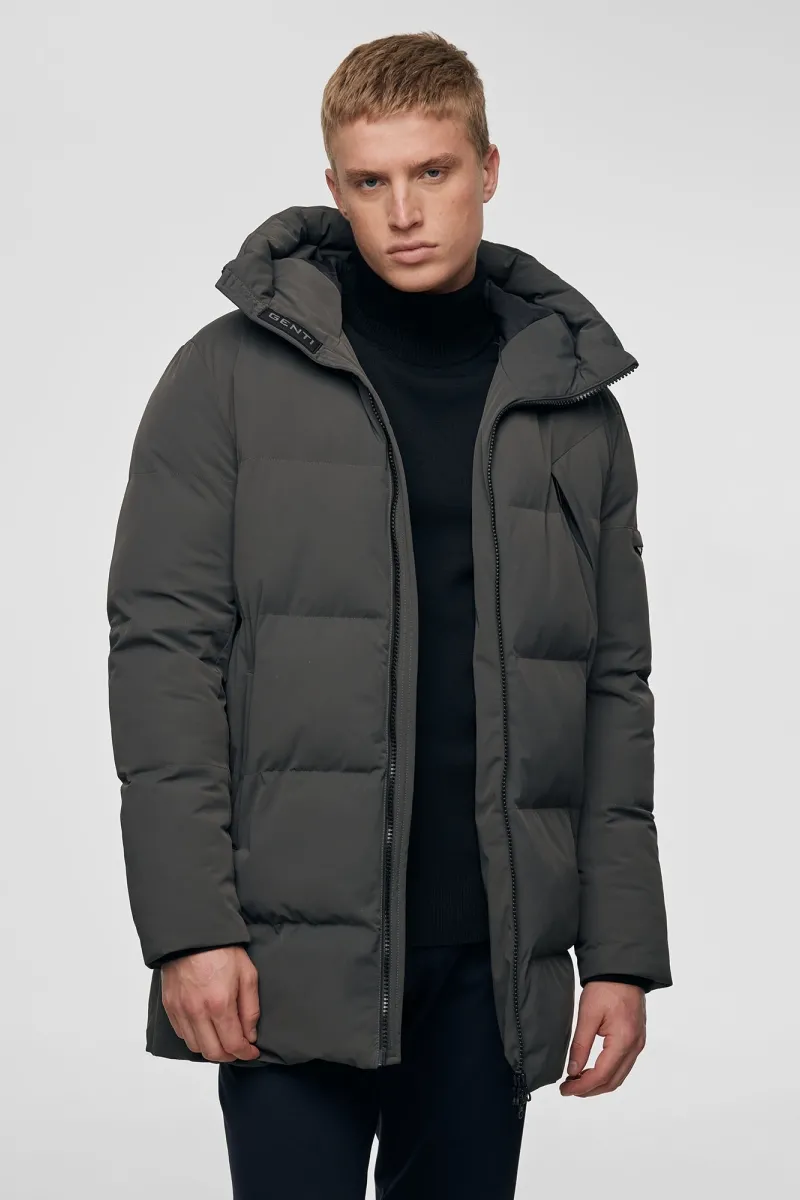 Parka Chris | Donkergrijs
