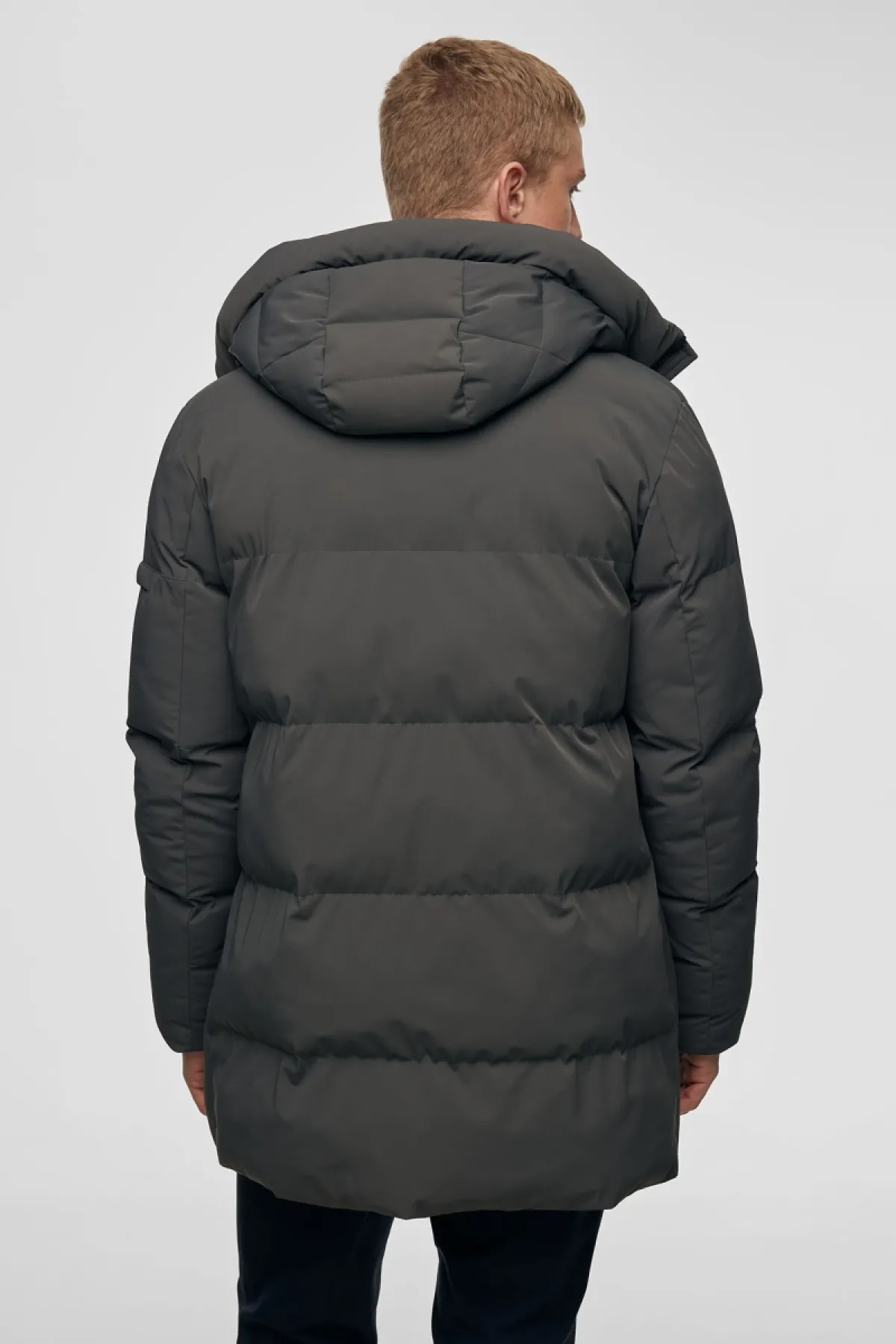 Parka Chris | Donkergrijs