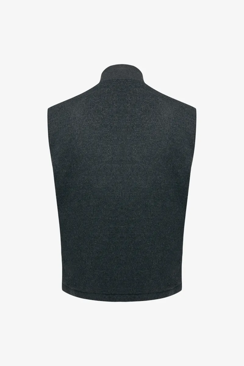 Bodywarmer Zach | Donkergrijs