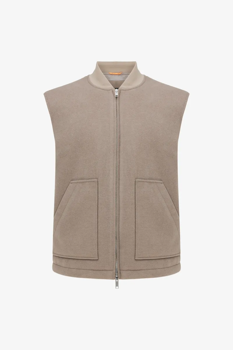 Bodywarmer Zach | Soft Taupe