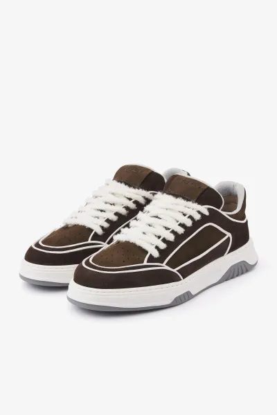 Sneakers Floyd | Donkerbruin
