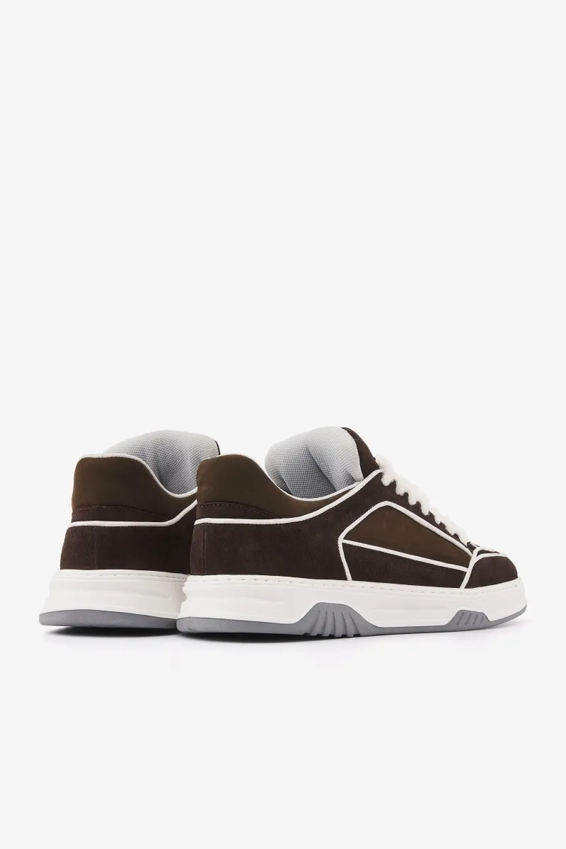 Sneakers Floyd | Donkerbruin