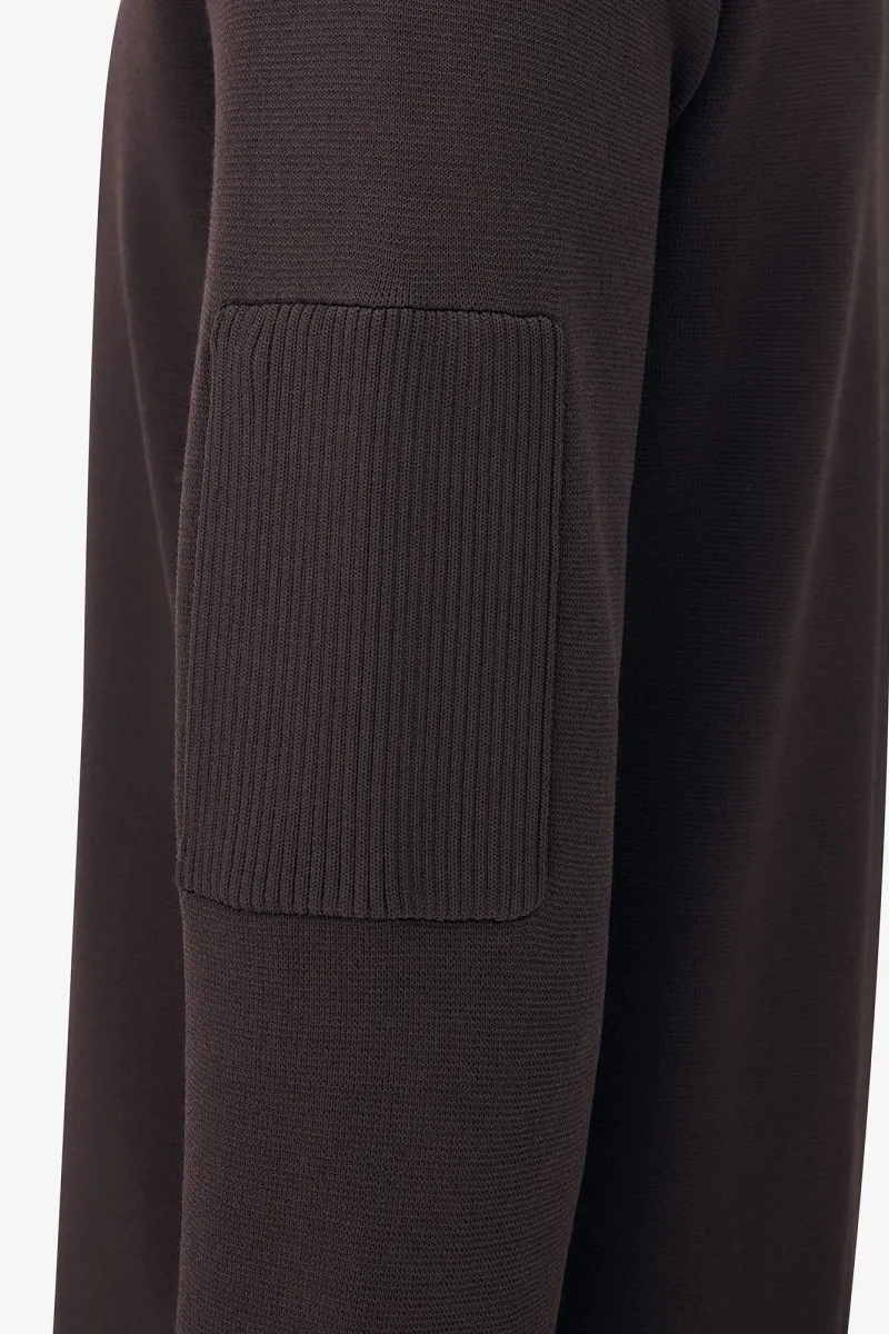 Turtle Zip Longsleeve | Bordeaux