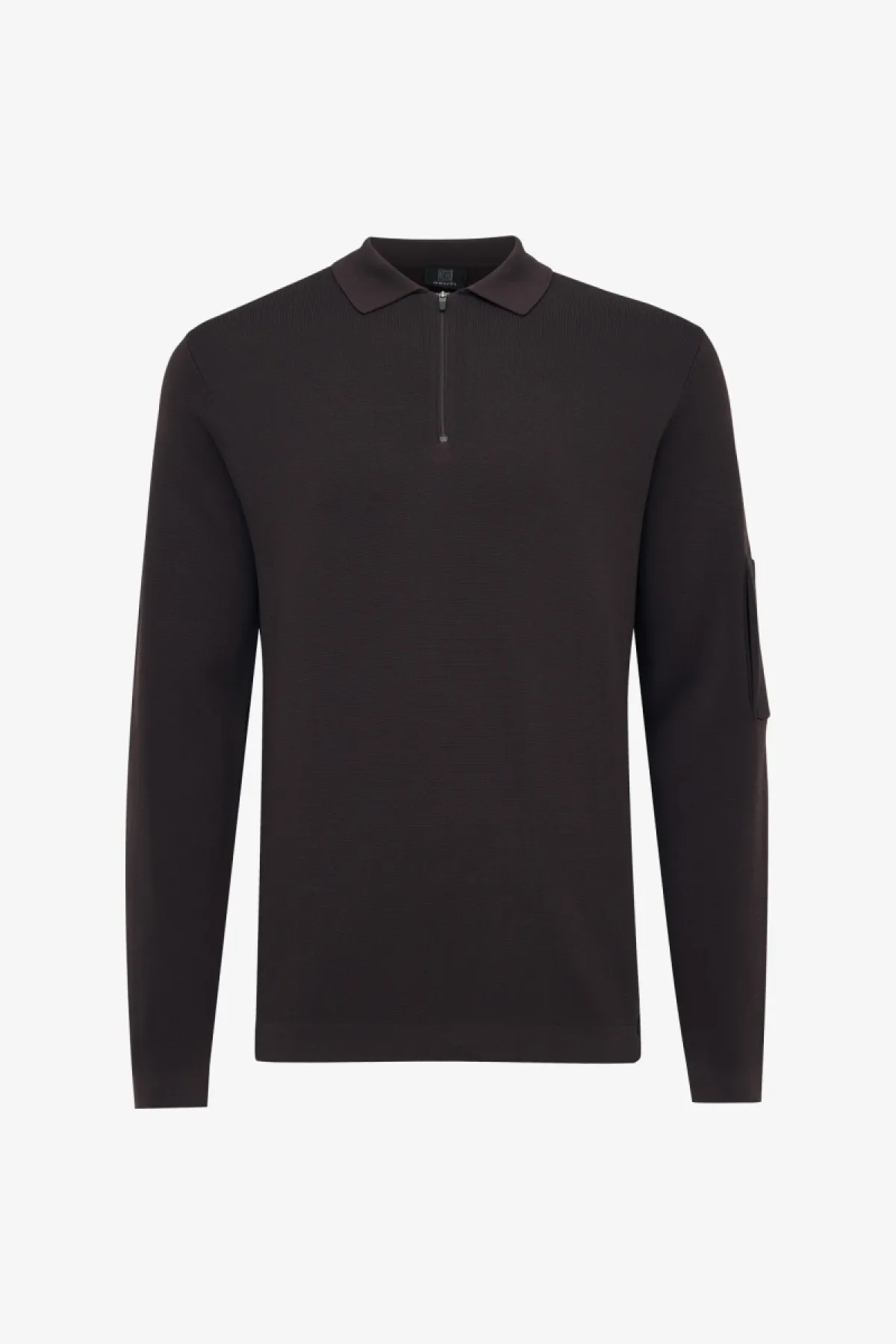 Polo Zip | Bordeaux