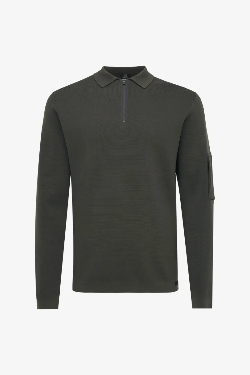 Polo Zip | Groen