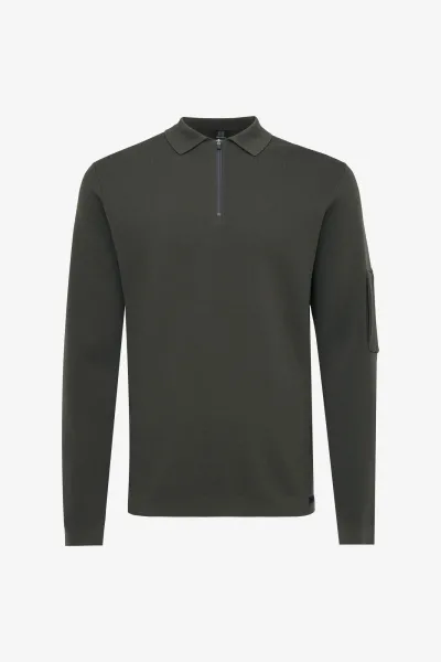 Polo Zip | Groen