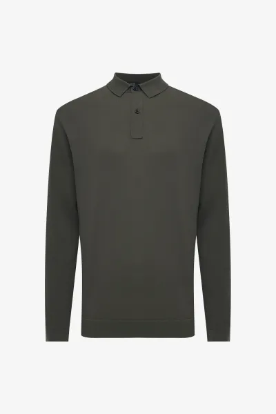 Polo Longsleeve | Groen