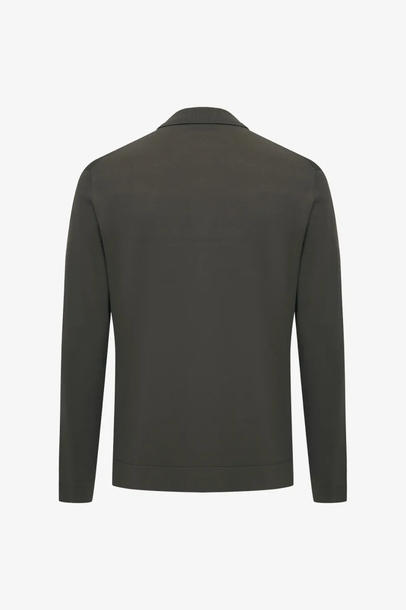 Polo Longsleeve | Groen