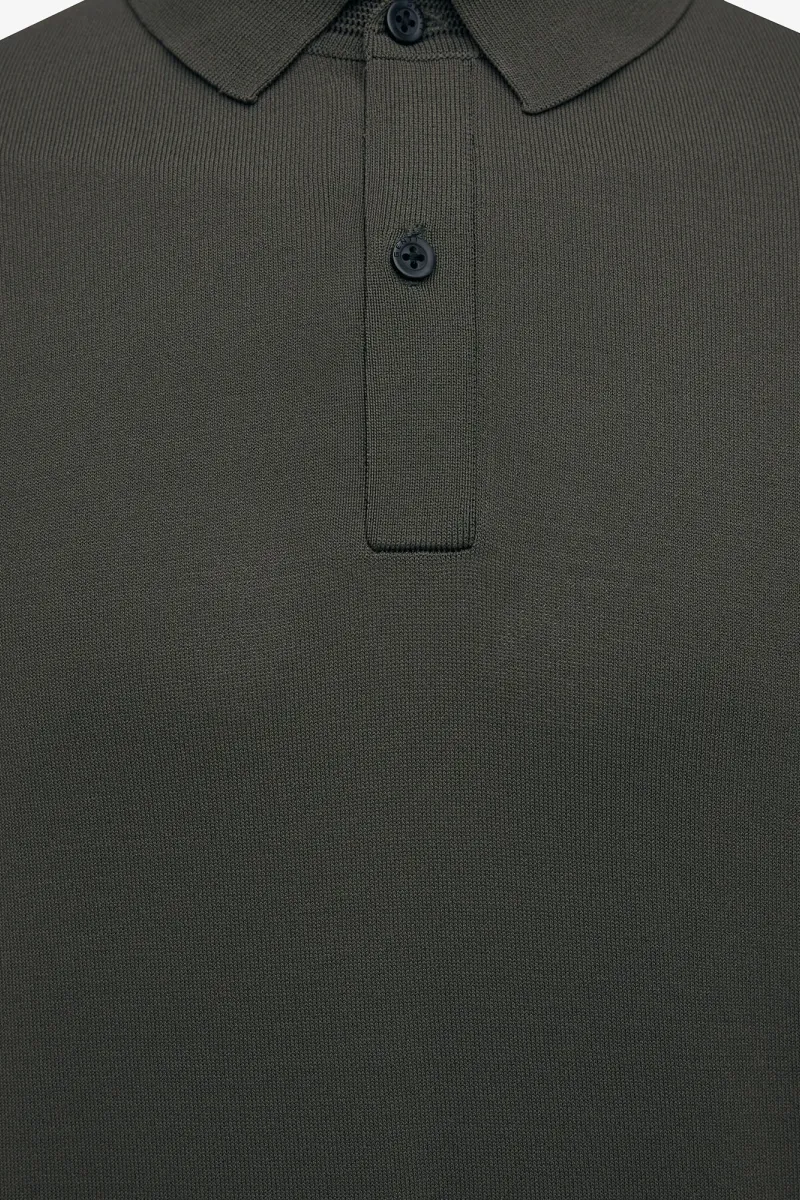 Polo Longsleeve | Groen