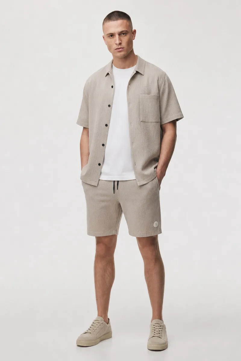 Overhemd Sunset | Beige