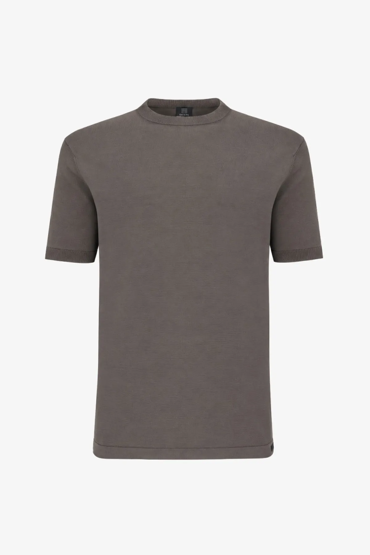 Roundneck T-shirt | Taupe