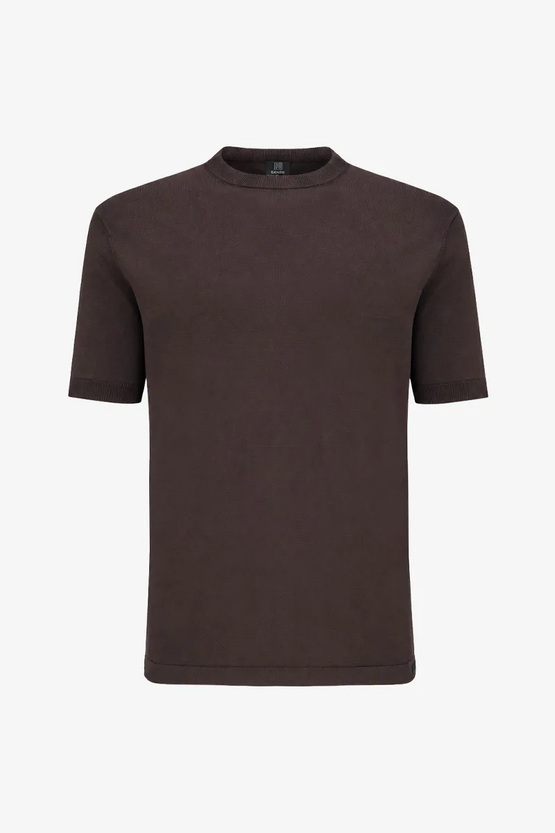Roundneck T-shirt | Bordeaux
