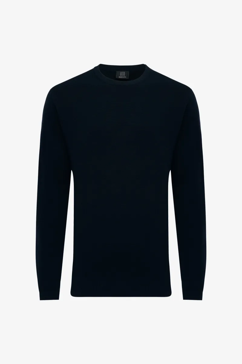 Roundneck | Donkerblauw