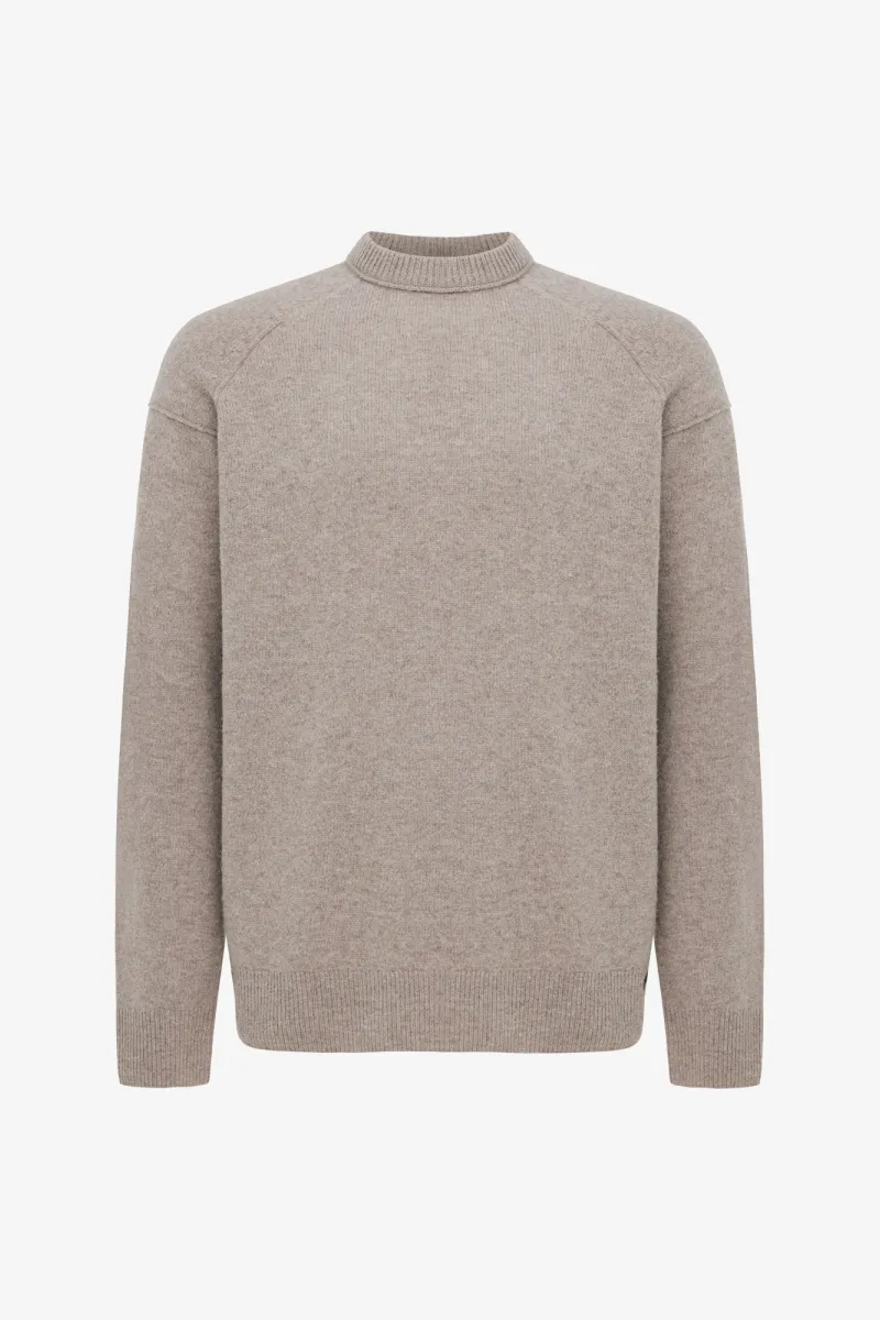 Relaxed Roundneck | Beige